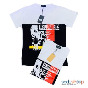 T-Shirt DSQUARED2 – Vêtement Chic Couleur Blanc MOH00203
