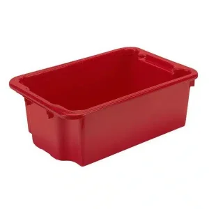 Bac alimentaire pour viande rouge polypropylène L 600 x P 400 x H 220 mm