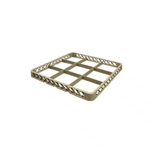 Réhausse casier à verre beige 9 compartiments