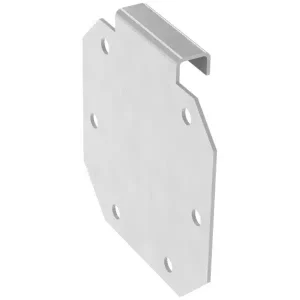 Plaque d‘extrémité pleine profondeur 70 mm pour caniveaux Modul 20