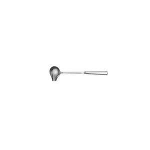 Cuillère cuisine à sauce inox à 1 bec verseur Ø 70 mm L 290 mm