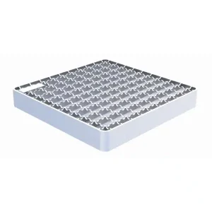 Grille Classe L15 caillebotis anti dérapant double crantée passivée pour cadre 250 x 250 mm
