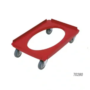 Chariots de transport pour boîtes isothermes en PP expansé GN1/1