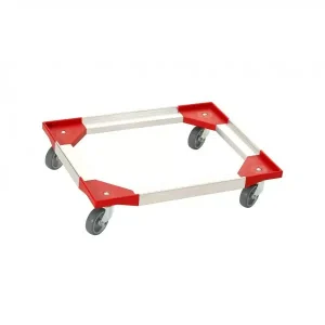 Chariots de transport pour boîtes isothermes en PP expansé, 600 x 400mm