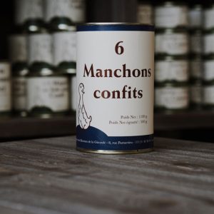 6 manchons de canard confits