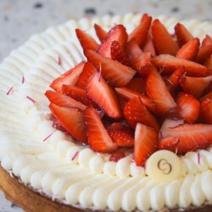 Tarte Vanille Fraise