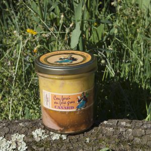 Cou farci au foie gras (30% foie gras) 220g