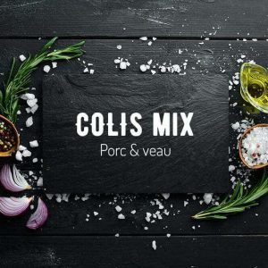 Colis Mix – Porc & Veau – 11kg