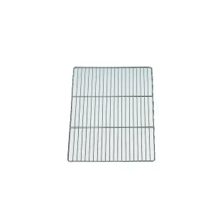 Grille inox GN 2/1 cadre et 3 traverses Ø 7 mm 650 x 530 mm