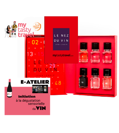 Masterclass à la Initiation Dégustation Sensorielle & Le coffret le Nez du vin 6 arômes