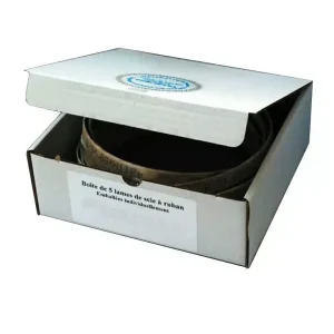 Lame pour scie à os, largeur 16 mm, la boîte de 5 lames, longueur jusqu&rsquo;à 1750 mm