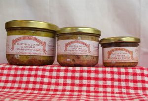 Rillettes de canard au Foie Gras