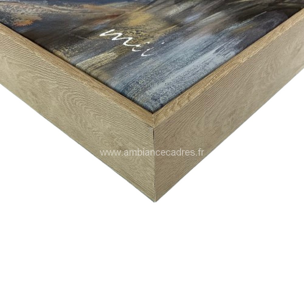 Toiles Cabanes et Fleurs 62.5×62.5cm – Image 4