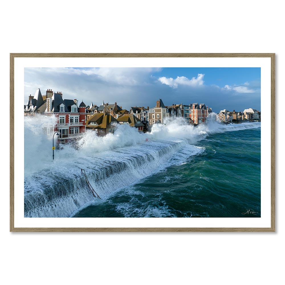 Cadre Ville de Saint-Malo 62x92cm