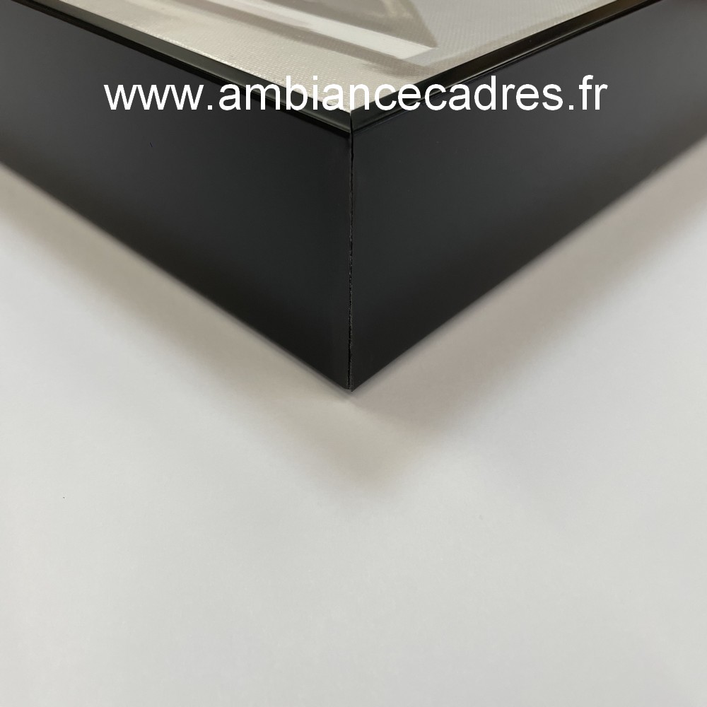 Toile Abstraite Ton Bleus 72x142cm – Image 3