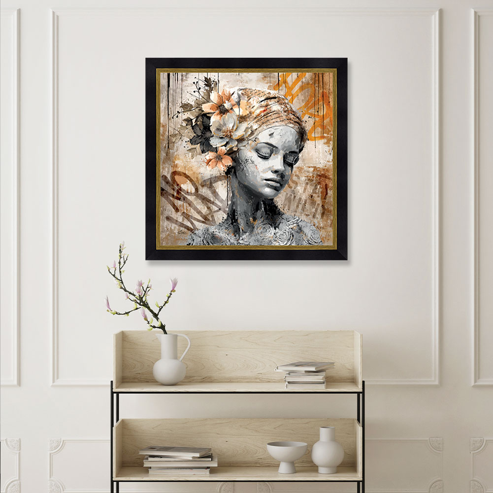 Cadre Seleste Romaric Doré 73x73cm – Image 2