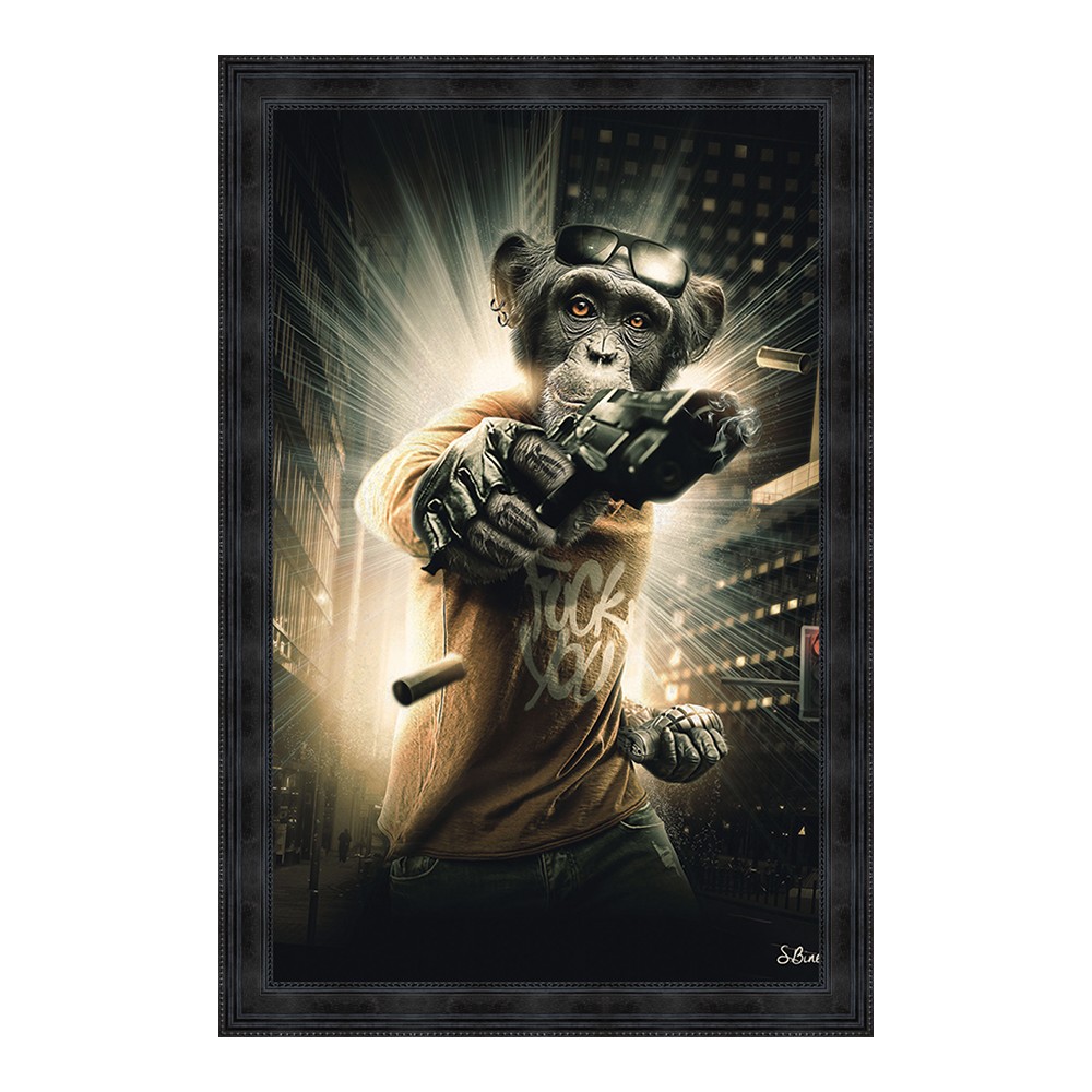 Tableau Bad Monkey Sylvain Binet – Image 2