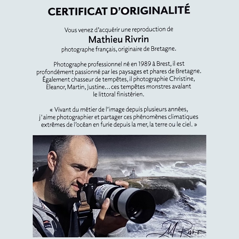 Tableau Phare de la Jument 42x62cm – Image 8