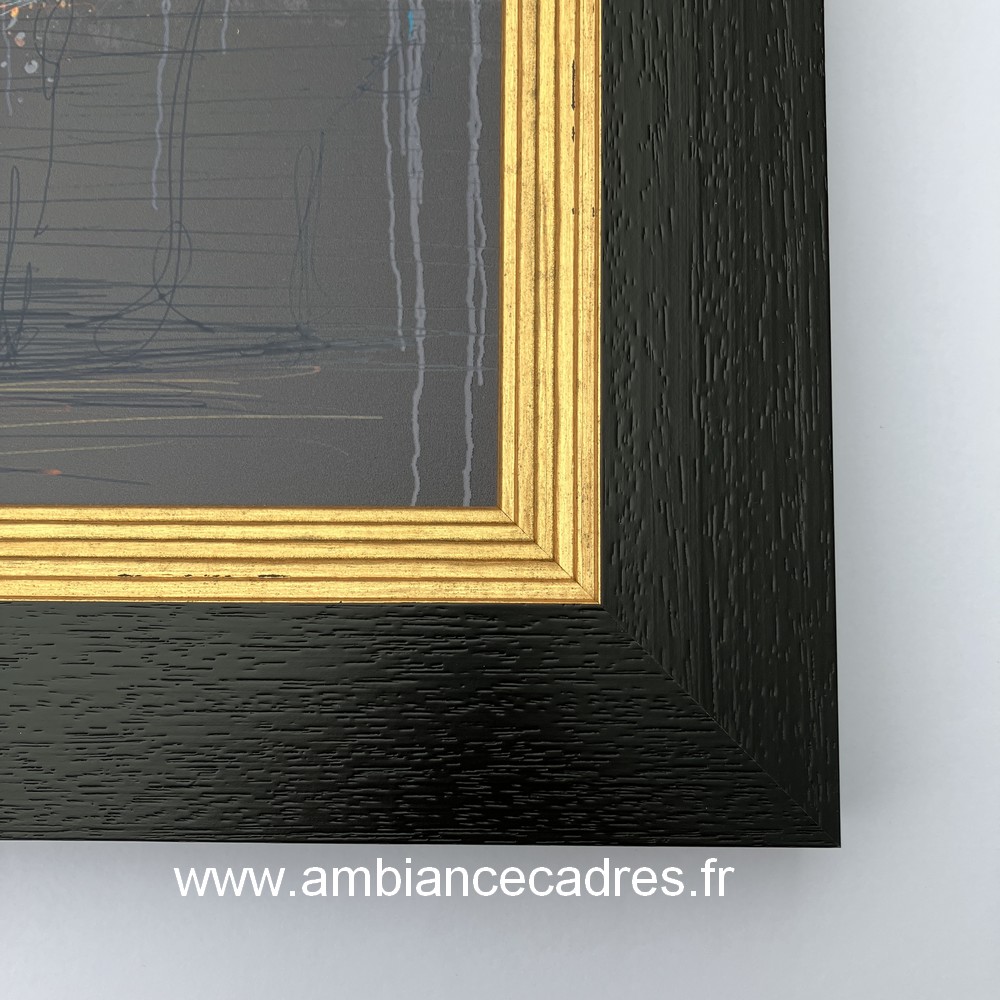 Cadre Leonardo DiCaprio Romaric Doré 73x73cm – Image 3