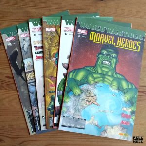 Marvel Heroes Arc "World War Hulk" n°5 - 10 (PANINI COMICS) / 6 livres