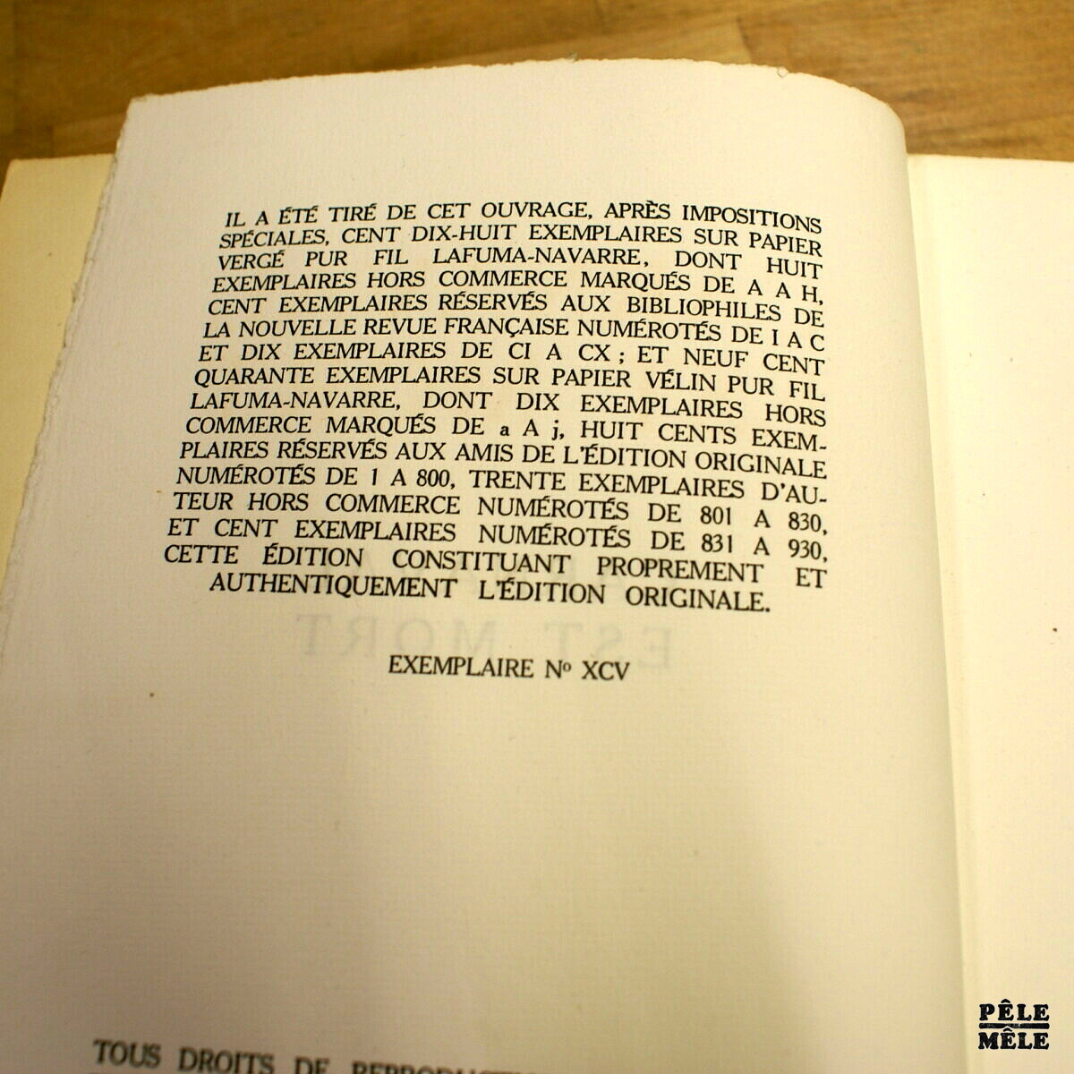 "Carnaval est mort" - Jean-Richard Bloch (Edition Originale) NRF – Image 2