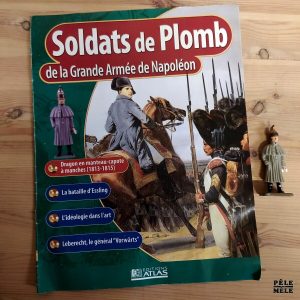 Collection "Soldats de Plomb de la Grande Armée de Napoléon #58 : Dragon en Manteau-Capote à Manches (1813-1815)" (ÉDITIONS ATLAS)