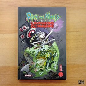 "Rick and Morty vs. Dungeons & Dragons tome 1" - Patrick Rothfuss, Jim Zub & Troy Little (Hi Comics)