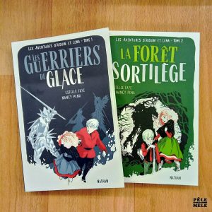 "Les aventures d'Alduin et Léna, tomes 1 et 2" - Estelle Faye et Nancy Pena (Nathan)