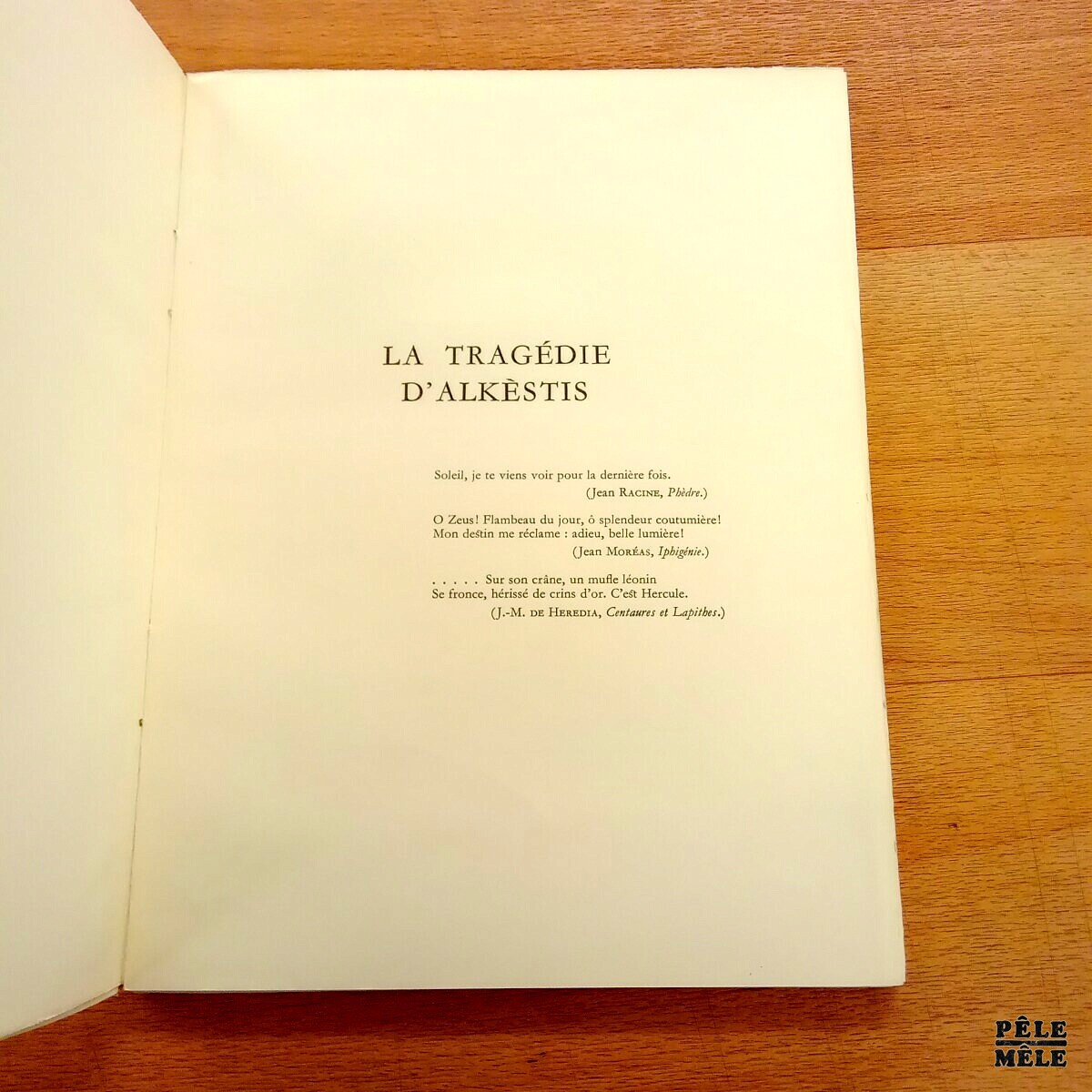 "Alkèstis" - Euripide / Composition de Robert Santerne / Editions d'Art H. Piazza 1940 – Image 6