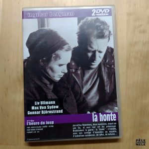 "La Honte / L'Heure du Loup" d'Ingmar Bergman / 2 dvds
