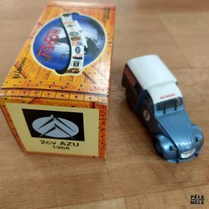 Collection Hachette "La Miniature Haute Fidélité" : Citroën 2CV Azu 1968 (NOREV)