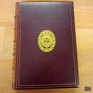 Les Caractères de Théophraste Les Caractères ou les mœurs de ce siècle - A Paris chez Estienne Michallet / Les Bibliolatres de France / 1951 / Reliure signée Léone Houades