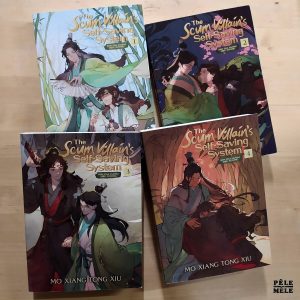 Pack Danmei : Mo Xiang Tong Xiu "The Scum Villain's Self-Saving System" (SEVEN SEAS ENTERTAINMENT, 2023) / 4 livres