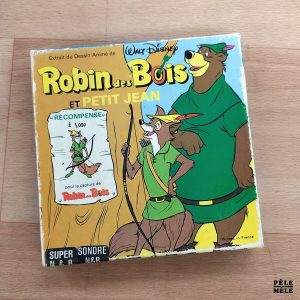 Collection Cinema à Domicile "Robin des Bois et Petit Jean : Extrait du dessin animé de Walt Disney" (FILM SUPER 8mm)