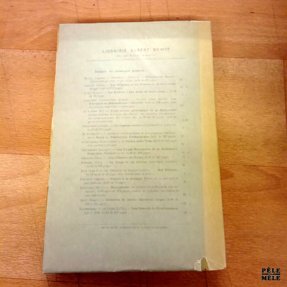 Les types populaires de la littérature française T. 1 & 2 - Georges Doutrepont (Albert Dewit) / Avec envoi de l'auteur / 1928 – Image 3