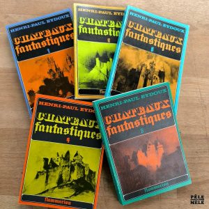 Pack Henri-Paul Eydoux "Châteaux Fantastiques, Tomes 1 à 5" (FLAMMARION, 1973) / 5 livres