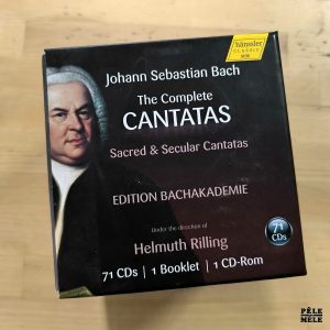 Helmuth Rilling "Johann Sebastian Bach : Das Gesamte Kantatenwerk - The Complete Cantatas" (HANSSLER, 2011) / 71 cds