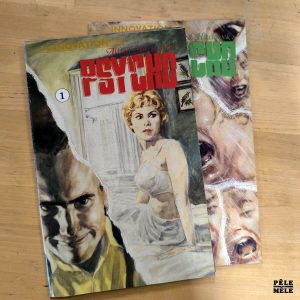 Pack Felipe Echevarria & Vickie Williams "Alfred Hitchcock's Psycho, #1 & #2" (INNOVATIVE, 1992) / 2 livres IN ENGLISH