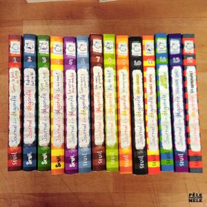 Série 14 volumes "Le journal d'un dégonflé, Tomes 1 à 14"-Jeff Kinney (Seuil)