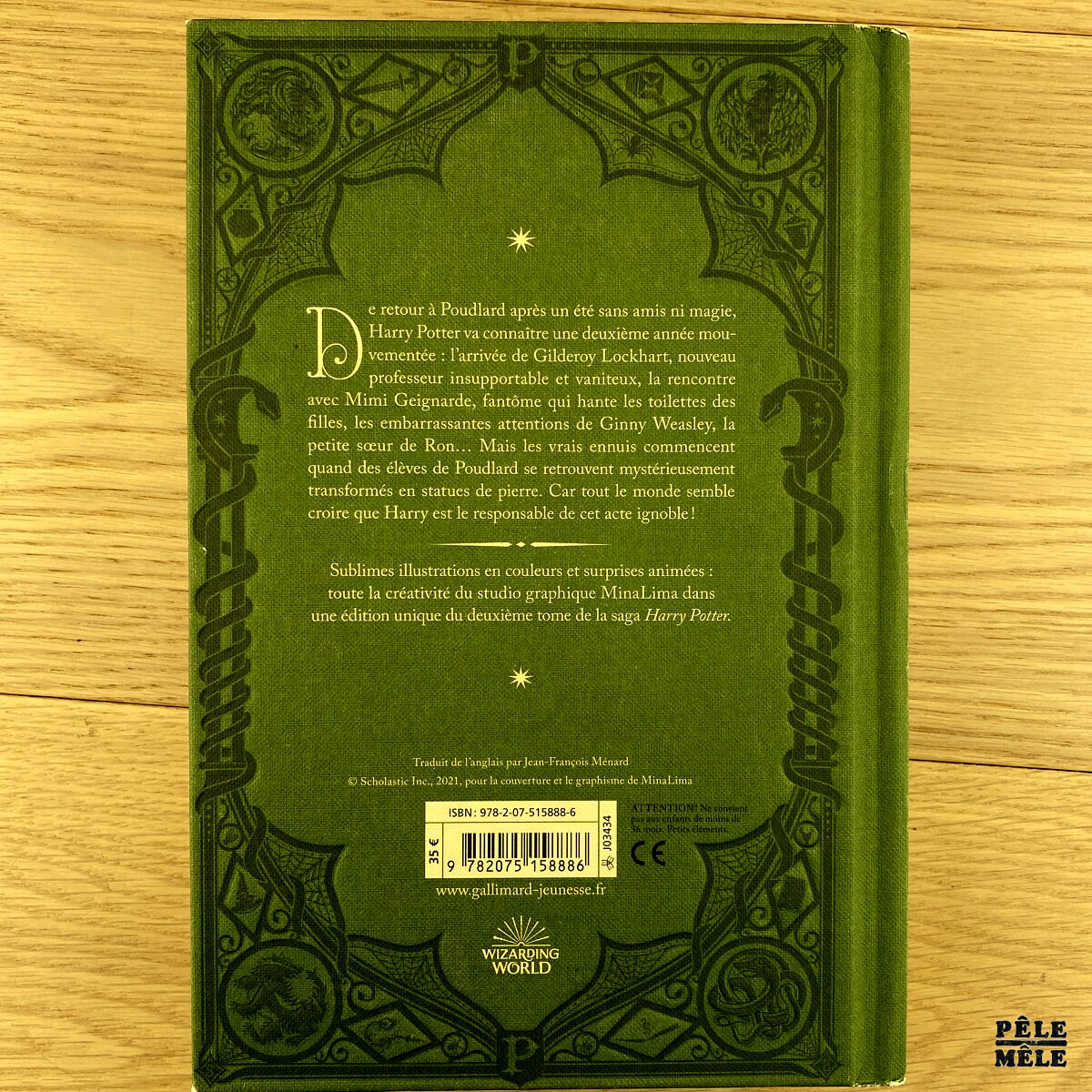 Harry Potter et la chambre des secrets - Édition illustrée interactive - Graphisme et illustrations de MinaLima - JK. Rowling – Image 8