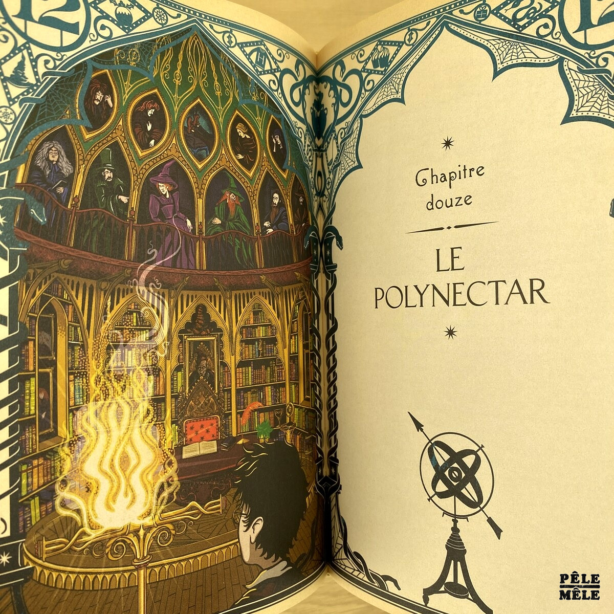 Harry Potter et la chambre des secrets - Édition illustrée interactive - Graphisme et illustrations de MinaLima - JK. Rowling – Image 2
