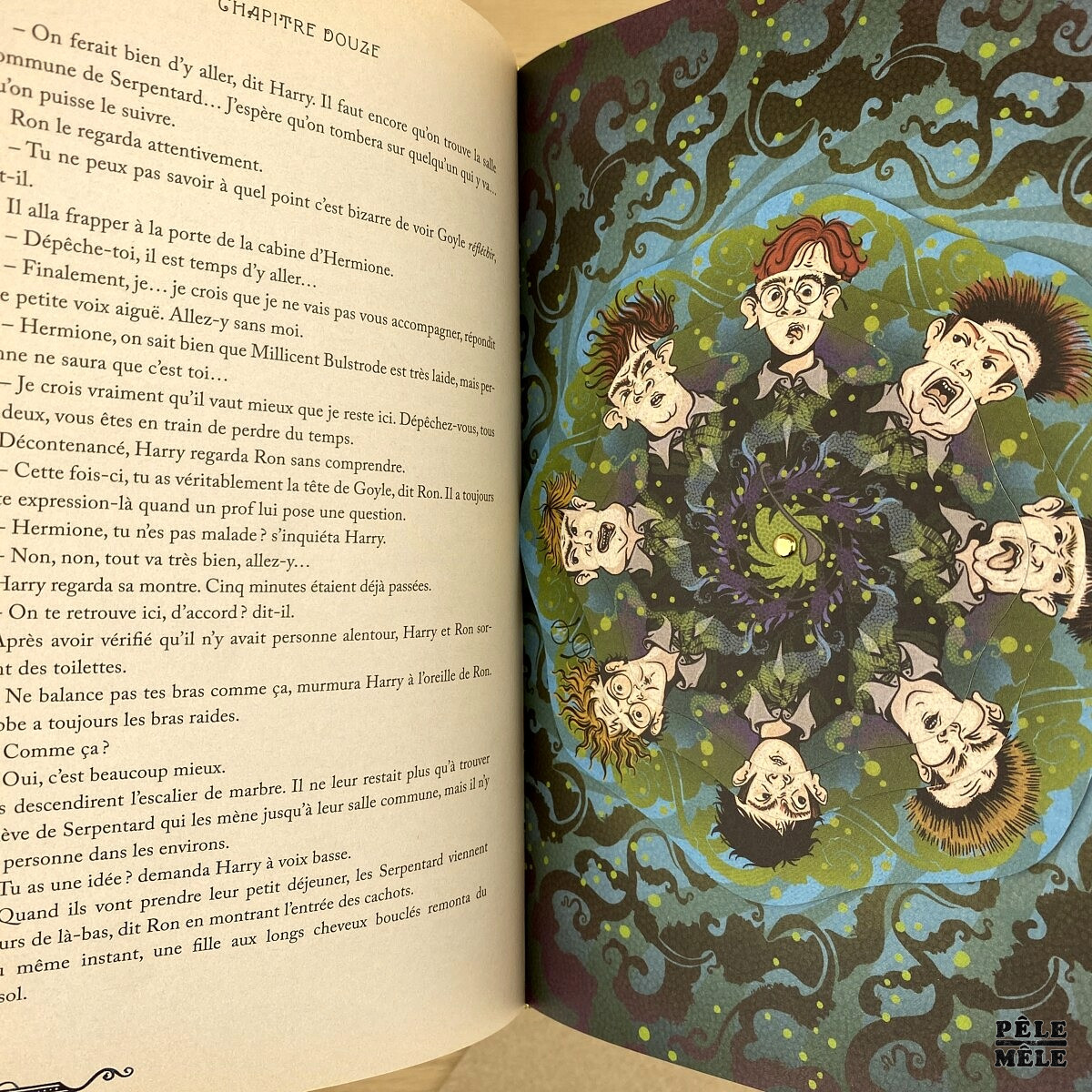 Harry Potter et la chambre des secrets - Édition illustrée interactive - Graphisme et illustrations de MinaLima - JK. Rowling – Image 5