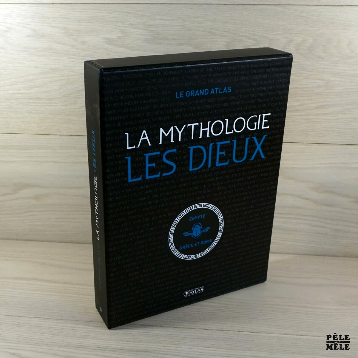 Le grand atlas de la Mythologie, les Dieux - Coffret en 2 volumes : Les dieux de la mythologie gréco-romaine ; Les dieux de la mythologie égyptienne - Editions Atlas