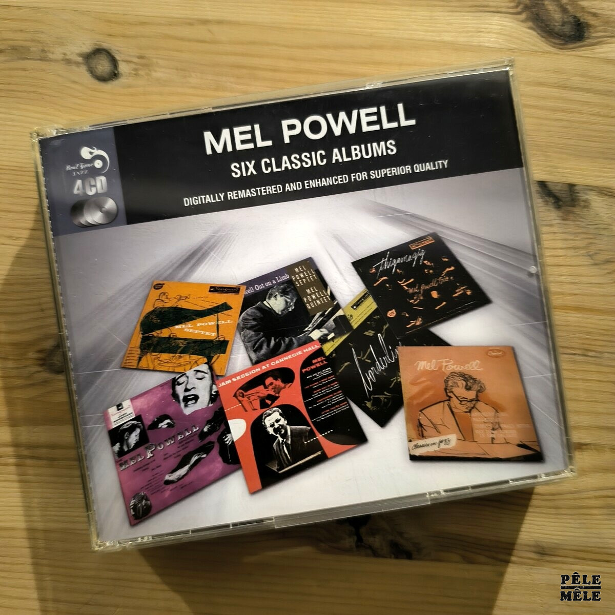 Mel Powell "Six Classic Albums" 'REAL GONE JAZZ, 2013) / 4 cds
