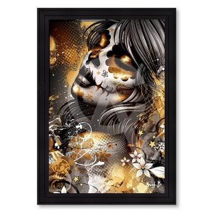 Tableau Adela Gold Sarah B. 51x71cm