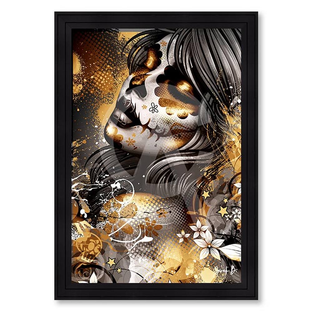 Tableau Adela Gold Sarah B. 51x71cm