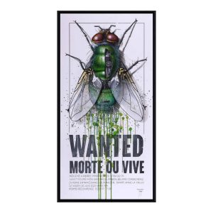 Tableau Alain Coadou Mouche Wanted