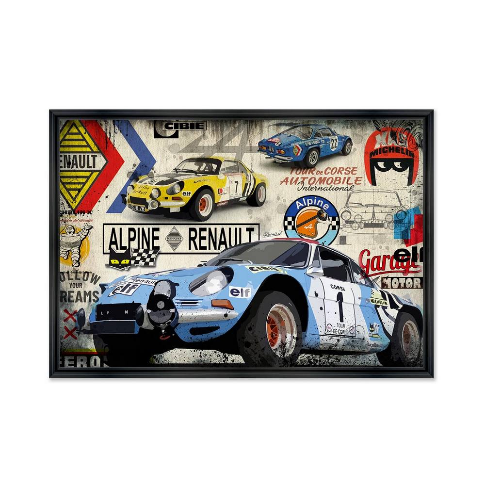 Tableau Rubix Art 110 Garage 88x128cm