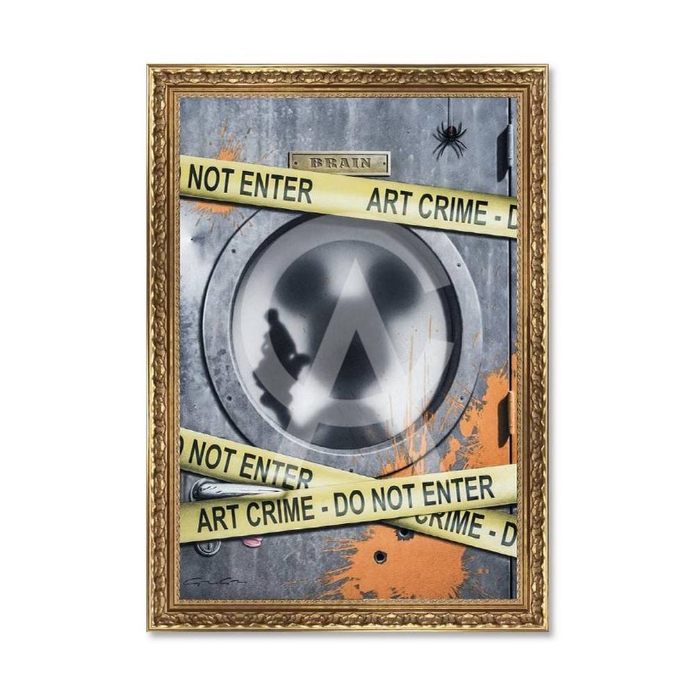 Tableau Doré Granger Art Crime 69x99cm