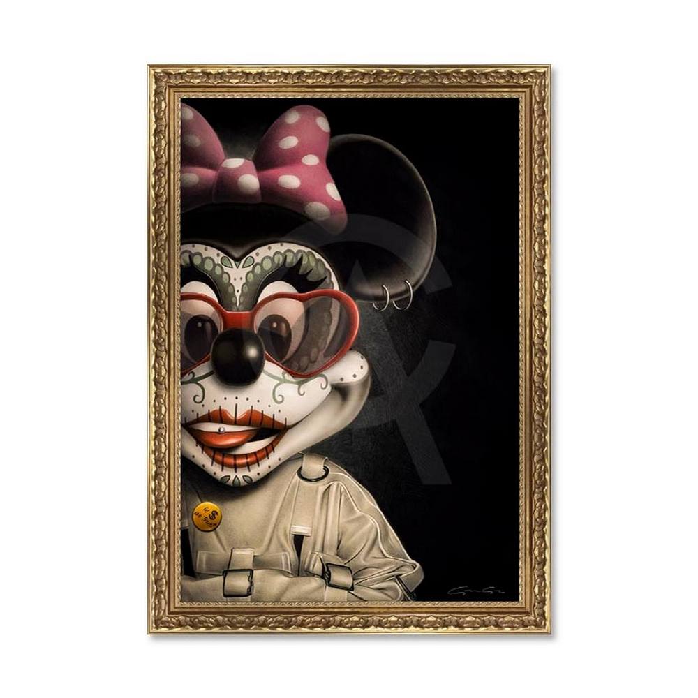 Cadre Bad Minnie Alexandre Granger 49x69cm